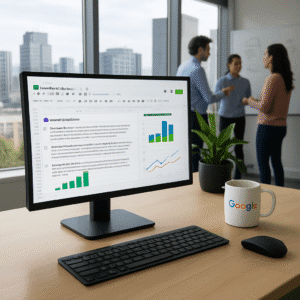 AI Revolution in $GOOGL Sheets: Auto-Generating Text and Investor Insights