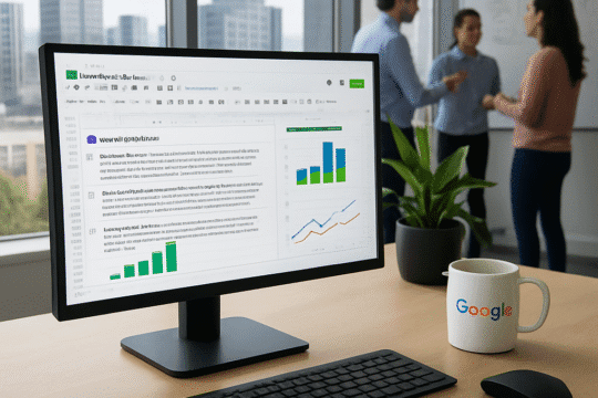 AI Revolution in $GOOGL Sheets: Auto-Generating Text and Investor Insights