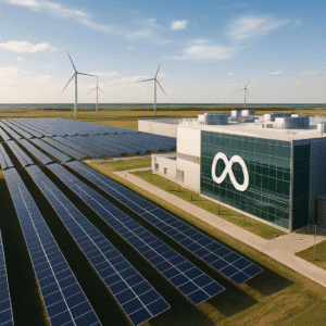 $META Powers Up: Embracing Renewable Energy Across TX, OH, and AR Data Centres