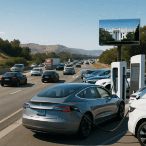 Tesla's Political Quandary: Policy Risks and Profitability Challenges for $TSLA