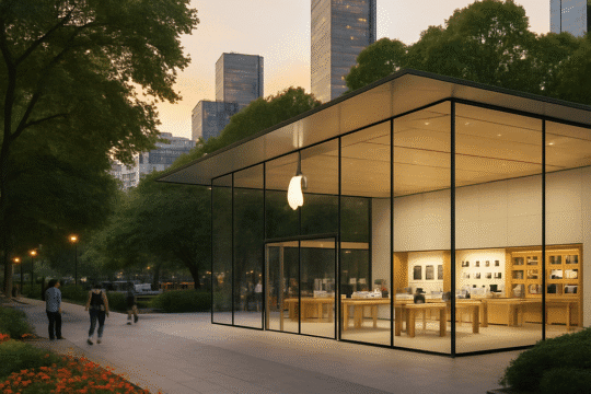 Apple $AAPL Closes China Store Amid 8% Sales Drop, Marking Strategic Repositioning