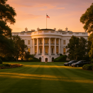 Banking Executives Spotted Near White House Amid Potential Regulatory Easing Talks