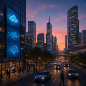 Nasdaq 100 Hits Record High Amid AI and Cloud Boom, Echoes Dot-Com Era Concerns